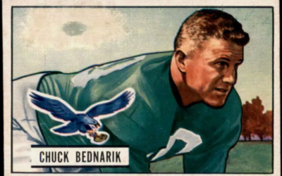 Top 10 Chuck Bednarik Philadelphia Eagles Football Cards